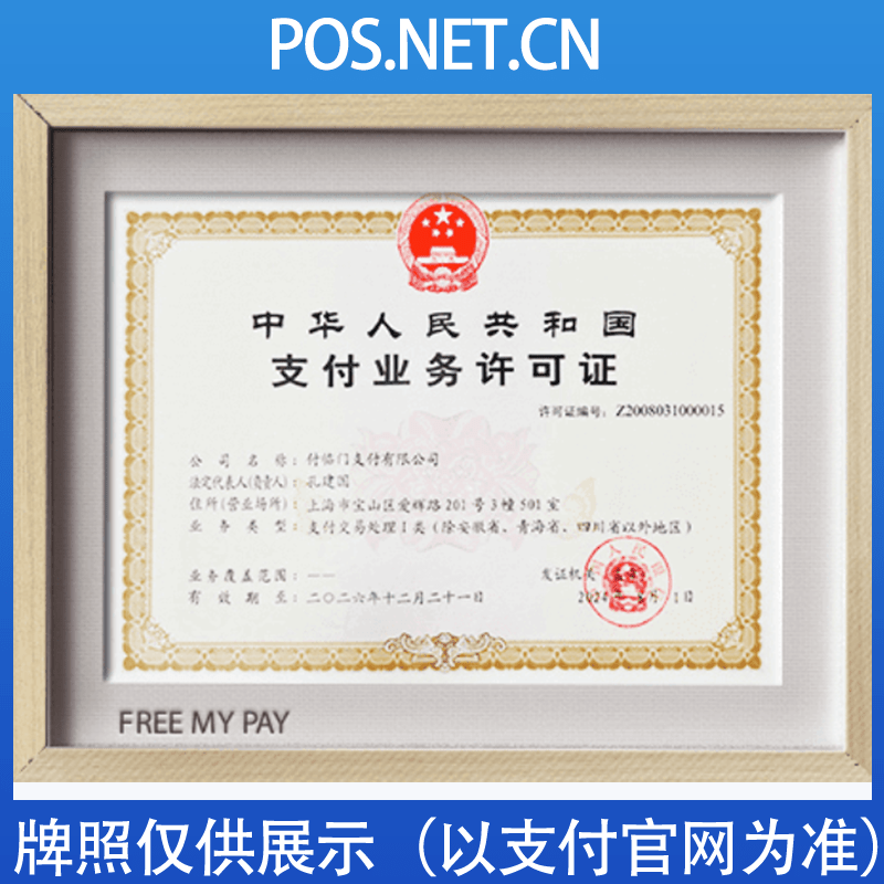 滁州付临门支付牌照